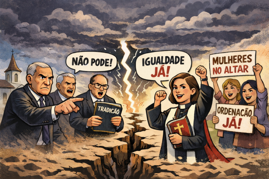 PERSPECTIVAS EM CHOQUE AMPLIAM TENSÕES SOBRE ORDENAÇÃO FEMININA NAS IGREJAS